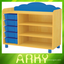 Children Furniture Wooden Storage Cabinet